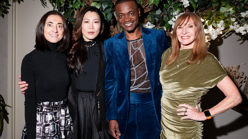 Nicole Miller Hosts Lush Decor and Chuks Collins to Celebrate Their New Home Partnership with an Intimate Dinner at Meduza Mediterrania