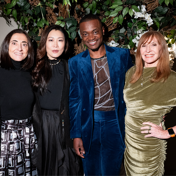 Nicole Miller Hosts Lush Decor and Chuks Collins to Celebrate Their New Home Partnership with an Intimate Dinner at Meduza Mediterrania