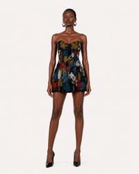 EMBROIDERED CORSET MINI