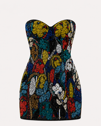 EMBROIDERED CORSET MINI