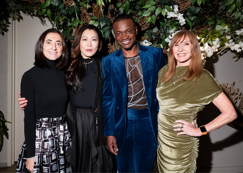 Nicole Miller Hosts Lush Decor and Chuks Collins to Celebrate Their New Home Partnership with an Intimate Dinner at Meduza Mediterrania