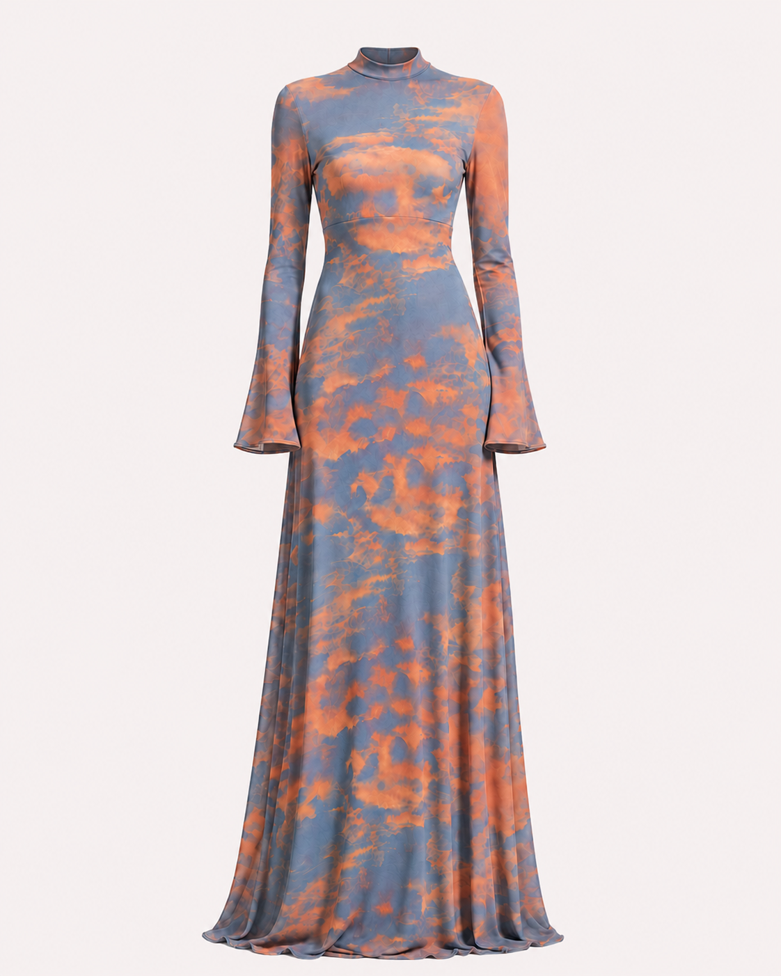 SUNSET MESH GOWN
