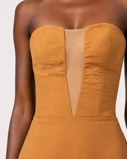 Yellow Fit Dress