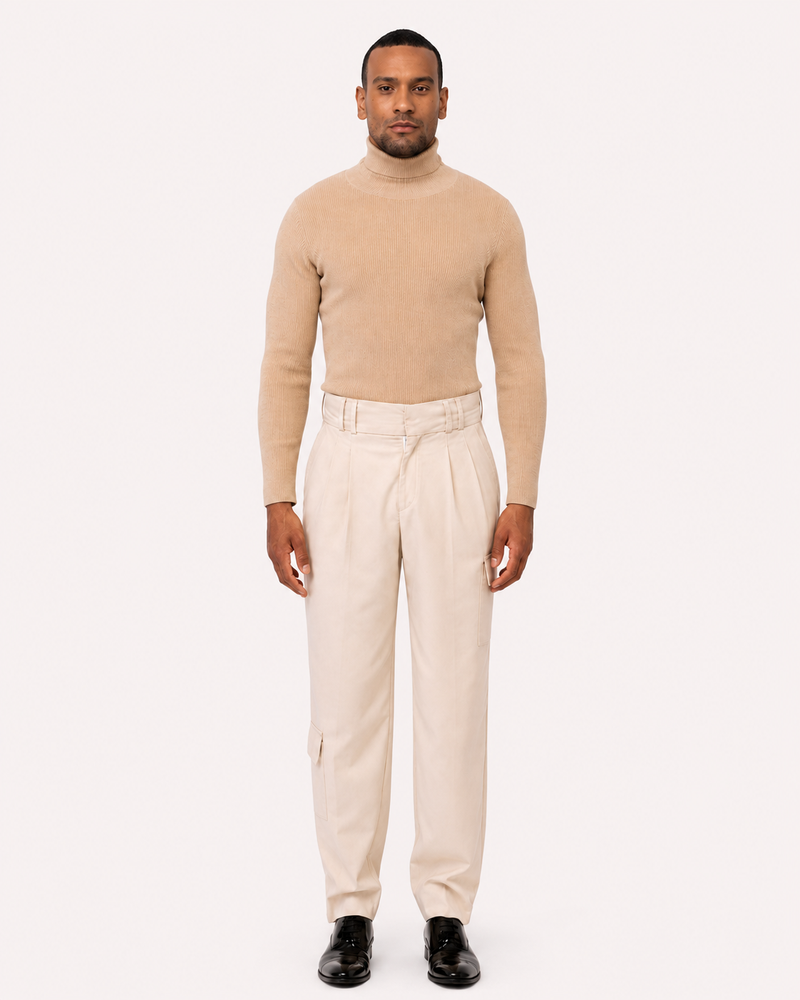 High Neck Knit