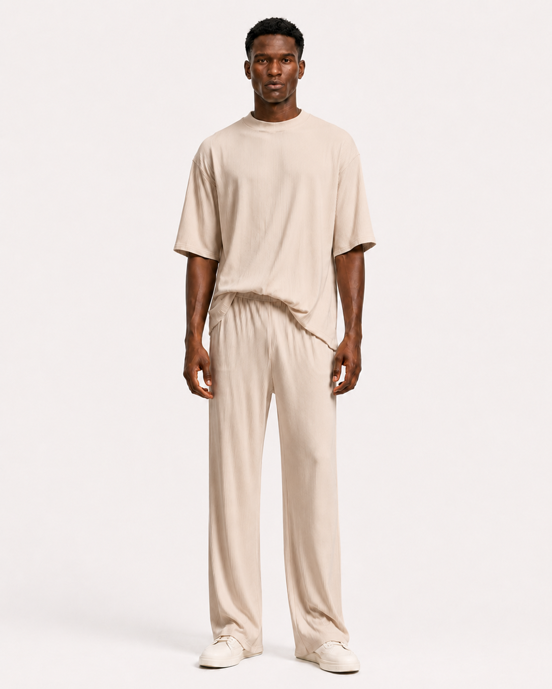 Knit Set Beige