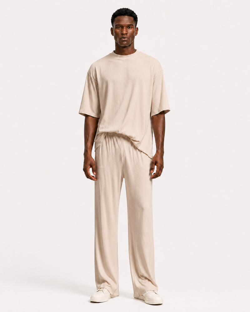 Knit Set Beige