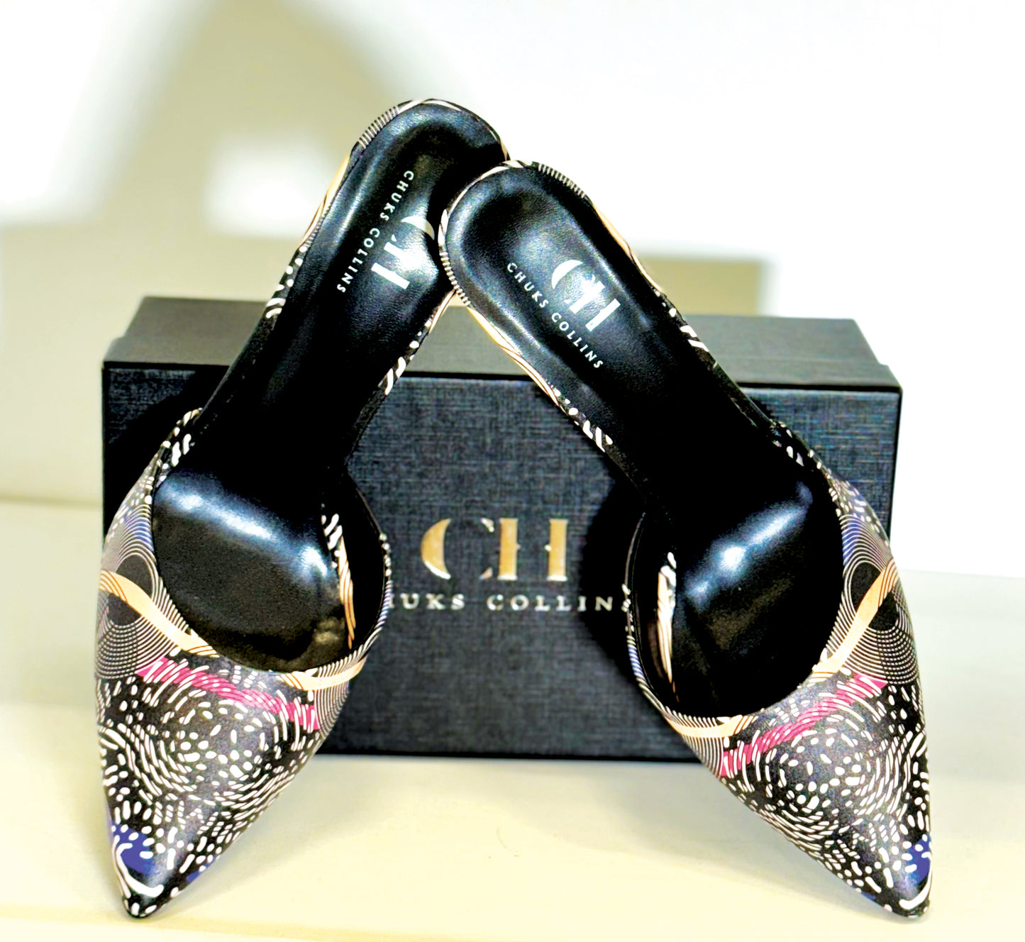 Nnè Print Mules