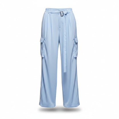 OCEAN BREEZE SET (Sunset Mesh Bodysuit & Chiffon Pants)