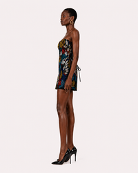 EMBROIDERED CORSET MINI