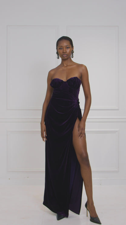 IFUNAYA VELVET GOWN